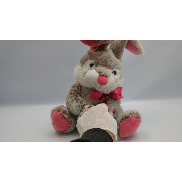 Goffa Plush Easter Bunny Rabbit Animated Dancing and Singing Easter Time Is Here - Picture 2 of 7